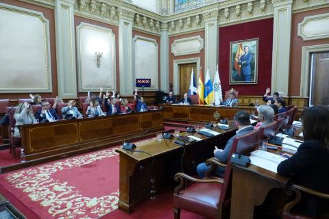 Pleno del Ayuntamiento de Santa Cruz de Tenerife / CanariasNoticias.es