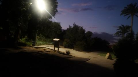 Luminarias en los parques de Jinámar / CanariasNoticias.es
