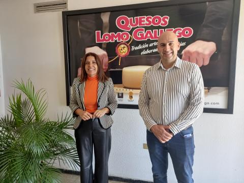 Carmen Hernández en las instalaciones de Quesos Momo Gallego / CanariasNoticias.es