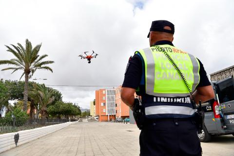 Unidad de Drones de Telde / CanariasNoticias.es 