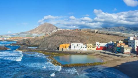 Playa de Los Dos Roques en Gáldar / CanariasNoticias.es 