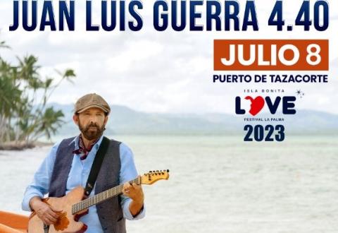 Juan Luis Guerra estará en Isla Bonita Love Festival 