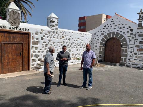 Obras en la ermita de San Antonio / CanariasNoticias.es 