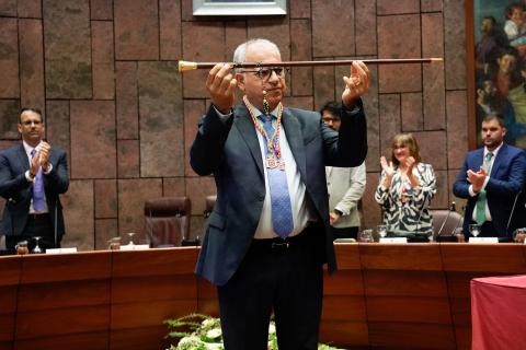 Casimiro Curbelo, presidente del Cabildo de La Gomera / CanariasNoticias.es 