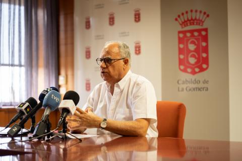 Casimiro Curbelo, presidente del Cabildo de La Gomera / CanariasNoticias.es 