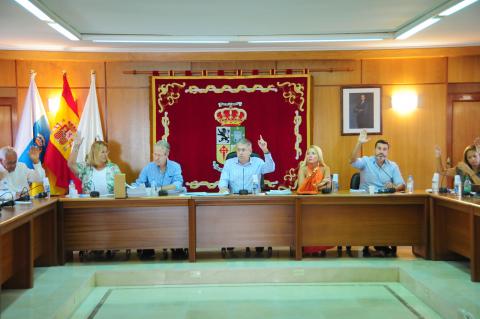 Pleno del Ayuntamiento de San Bartolomé de Tirajana / CanariasNoticias.es 