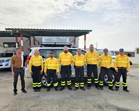 El Hierro desplaza una brigada al incendio de Tenerife / CanariasNoticias.es 