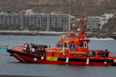 Salvamento Marítimo rescata una patera