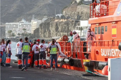 Salvamento Marítimo rescata una patera