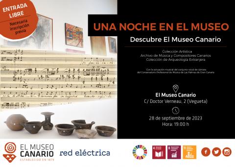 Visita nocturna en El Museo Canario / CanariasNoticias.es 