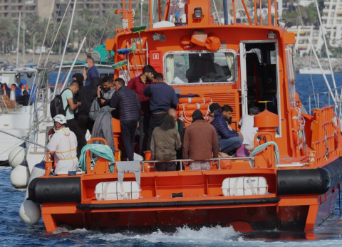 Salvamento Marítimo rescata una patera