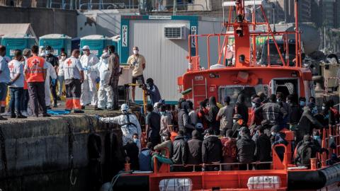 Salvamento Marítimo rescata una patera