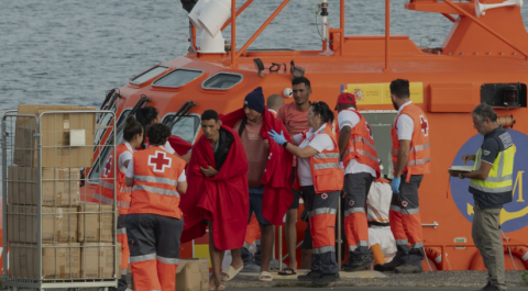 Salvamento Marítimo rescata una patera