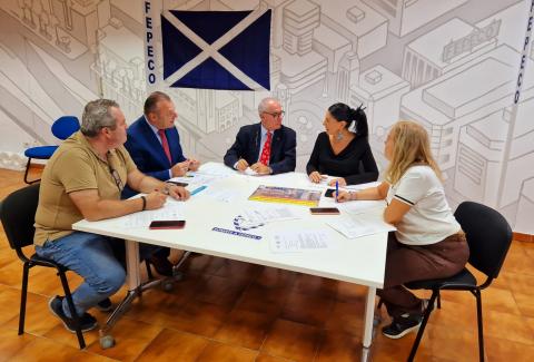 Reunión de trabajo para analizar datos estadísticos del sector de la construcción en Canarias / CanariasNoticias.es 