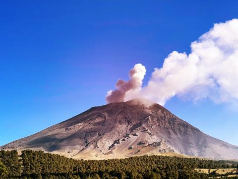 volcán Popocatépetl