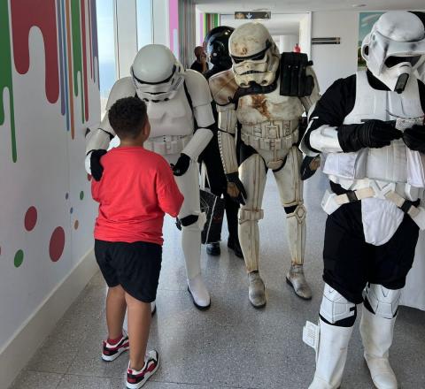 visita de personajes Star Wars / CanariasNopticias.es 