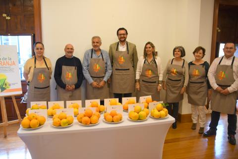 Cata a ciegas de naranjas de Telde / CanariasNoticias.es 
