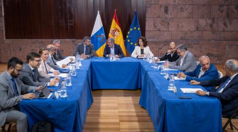 Reunión con grupos parlamentarios / CanariasNoticias.es 