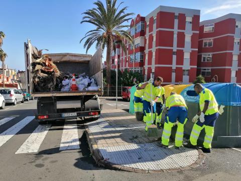 Limpieza en Las Palmas de Gran Canaria / CanariasNoticias.es 
