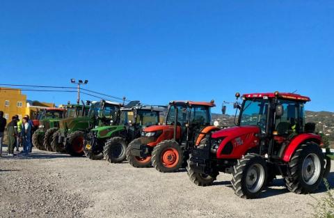 La tractorada pasa por Santa Brígida / CanariasNoticias.es 