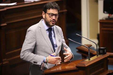Jacob Qadri, en el Parlamento de Canarias / CanariasNoticias.es 