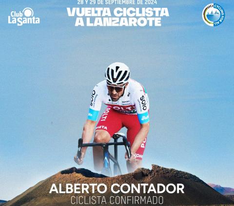 Alberto Contador participará en la Vuelta Ciclista a Lanzarote