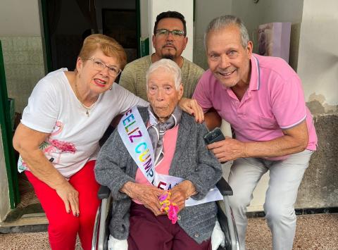 Celia Ramírez cumple 100 años / CanraiasNoticias.es 