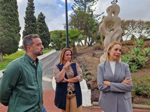 Restauración escultura de Plácido Fleitas / CanariasNoticias.es 