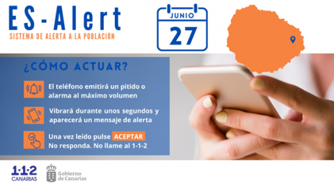 ES-Alert en La Gomera