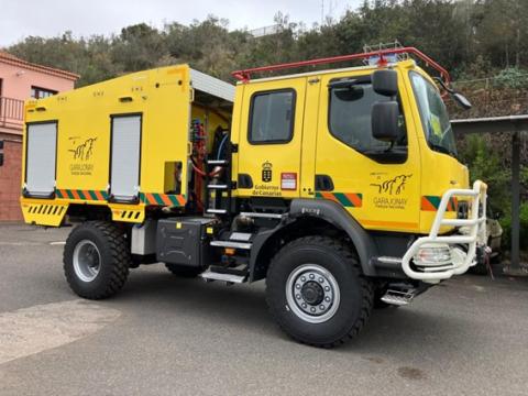 Nuevas autobombas forestales contra incendios 