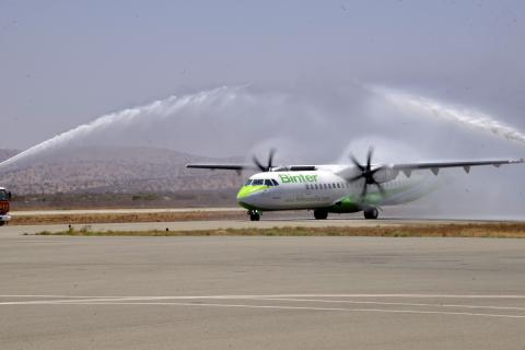 Inauguración vuelo Canarias-Esauira