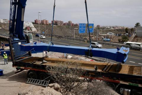 Puntal del viaducto del Guiniguada / CanariasNoticias.es 