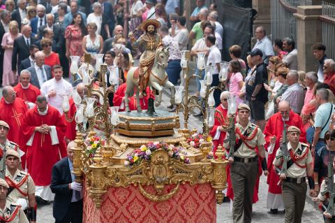 Procesión de Santiago de Los Caballeros / CanariasNoticias.es 