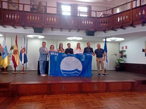 Acto de entrega de Bandera Azul / CanariasNoticias.es 