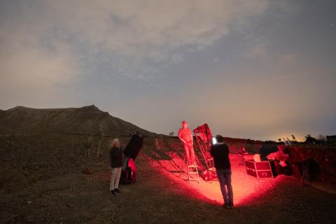 Observación de estrellas fugaces / CanariasNoticias.es 