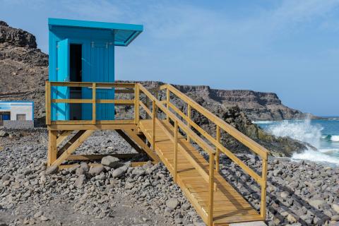 Torre de socorrismo de Playa de Los Molinos / CanariasNoticias.es 