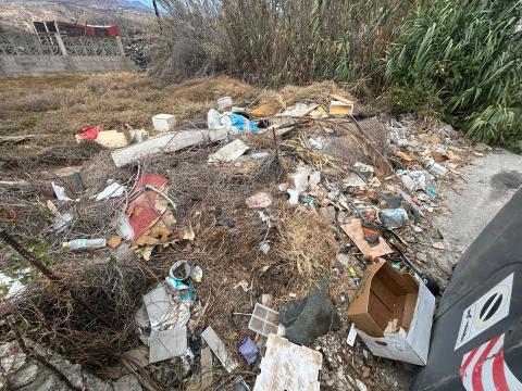 Vertidos en Caserones Bajos (antes) / CanariasNoticias.es 