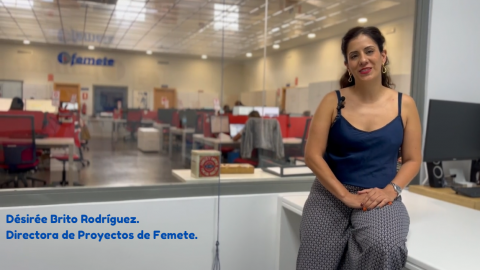 Désirée Brito, directora proyectos Femete