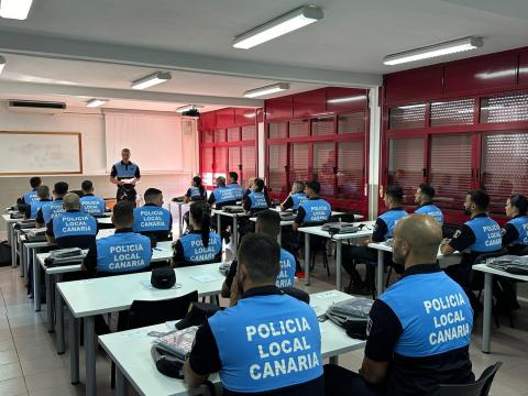 Formación de la Policía / CanariasNoticias.es