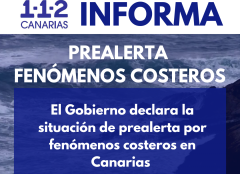 Alerta por fenómenos costeros