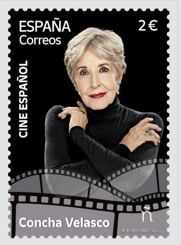 Sello dedicado a Concha Velasco 