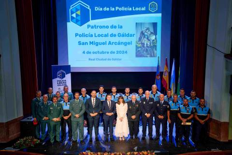 Reconocimiento a la Policía Local de Gáldar / CanariasNoticias