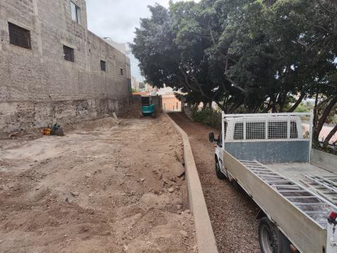 Obras en la Unidad Canina