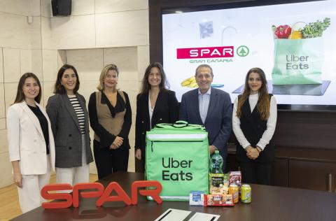 Spar Gran Canaria y Uber Eats refuerzan su alianza