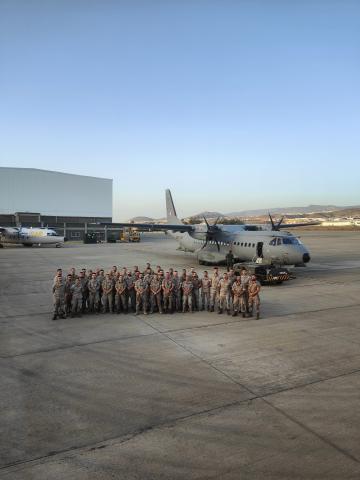 militares del Mando Aéreo de Canarias