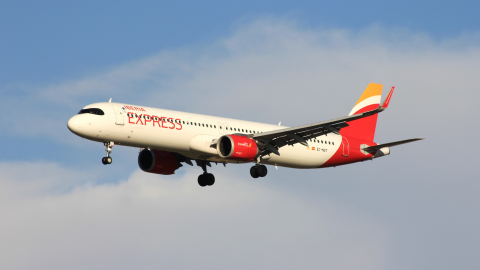 Avión de Iberia Express