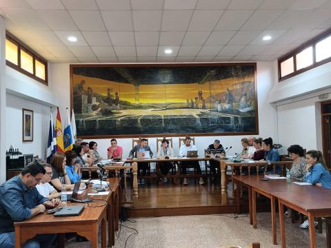 Pleno del Ayuntamiento de Tegueste