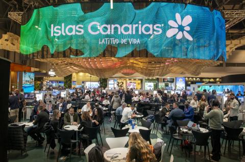 Estand de Canarias en  Fitur 