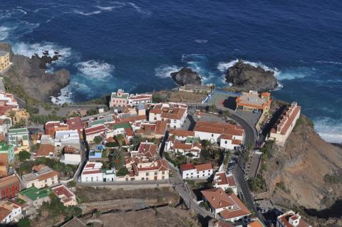 Vistas del casco de San Juan de la Rambla 