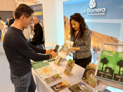  Stand de La Gomera en la feria 60 Plus Uppsala/ canariasnoticias.es